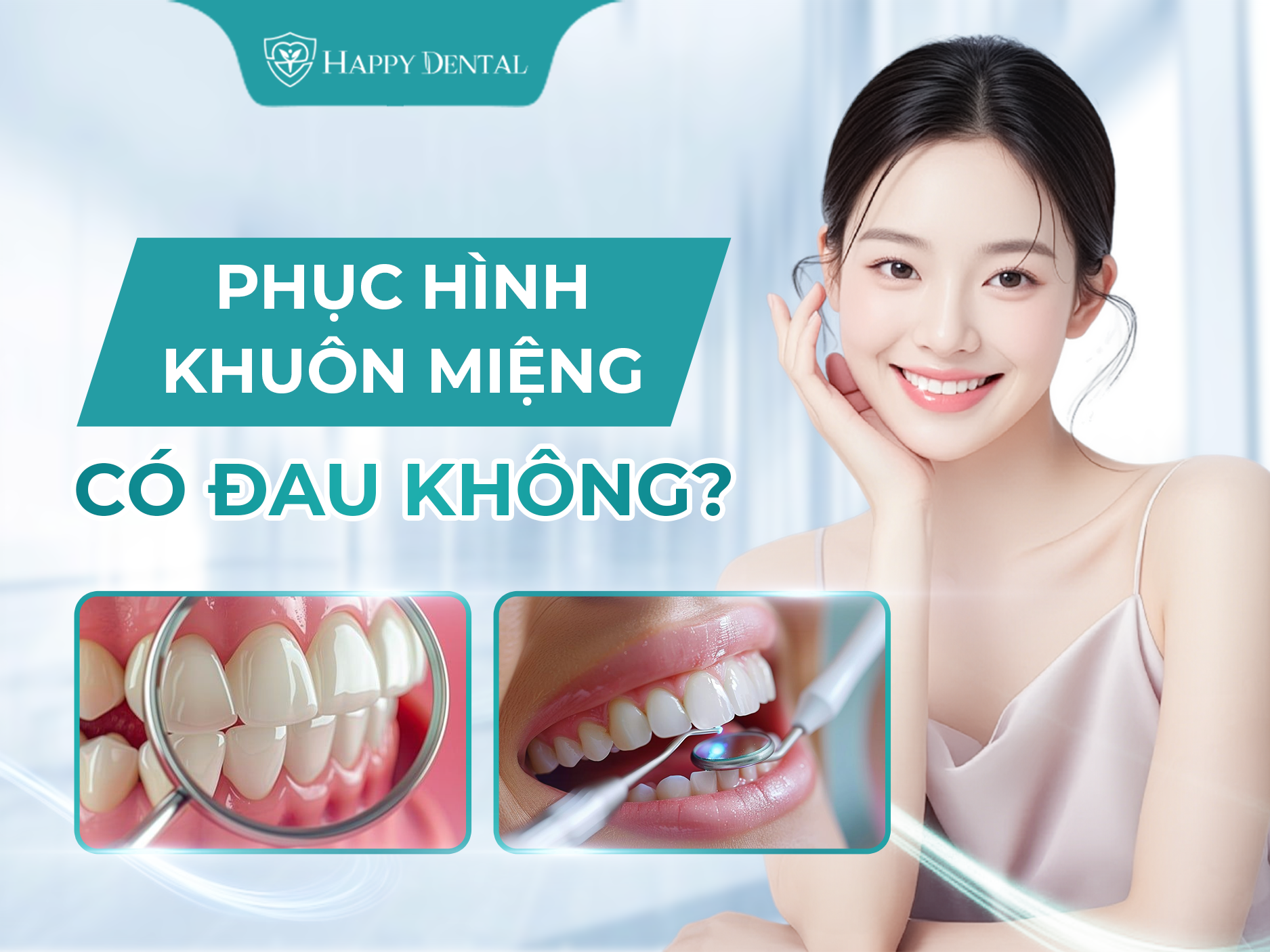 Phục hình khuôn miệng có đau không